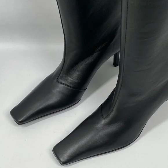 Acne Studios Bezither Leather Knee-High Boots size 37 - Picture 8 of 16